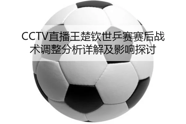 CCTV直播王楚钦世乒赛赛后战术调整分析详解及影响探讨
